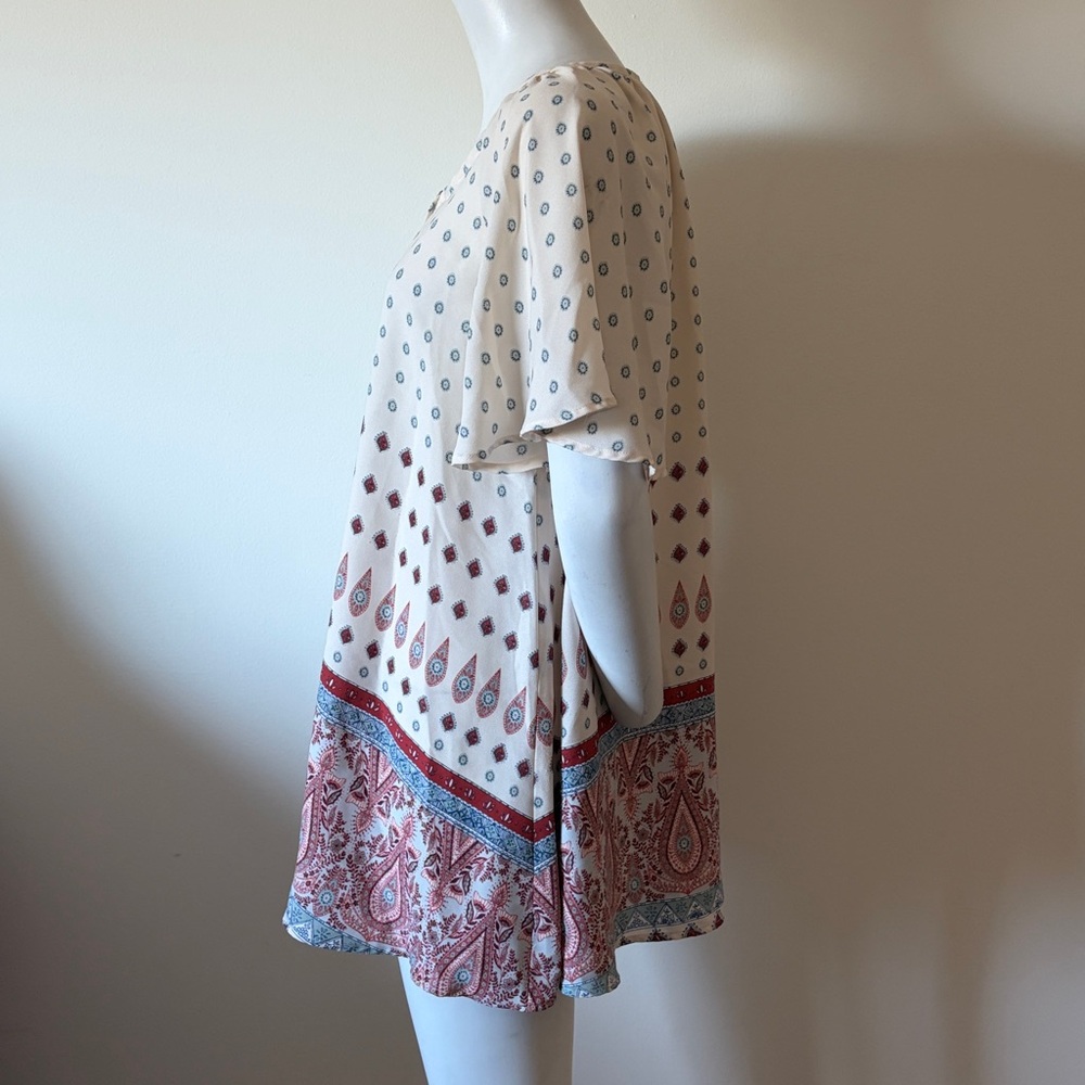 Show me your mumu  Hayden Valley Boho Tunic Dress Size M - Picture 3 of 13